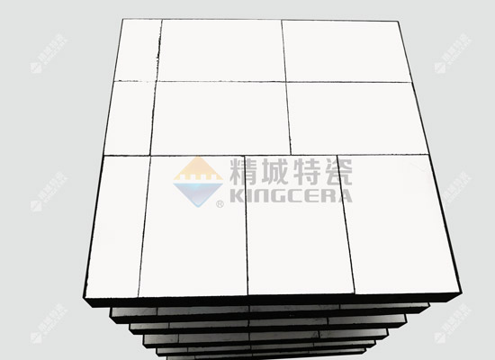 ZTA鋯鋁復合陶瓷襯板(NMC-ZTA)